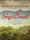 Cover image for Gap Creek (Oprah's Book Club)